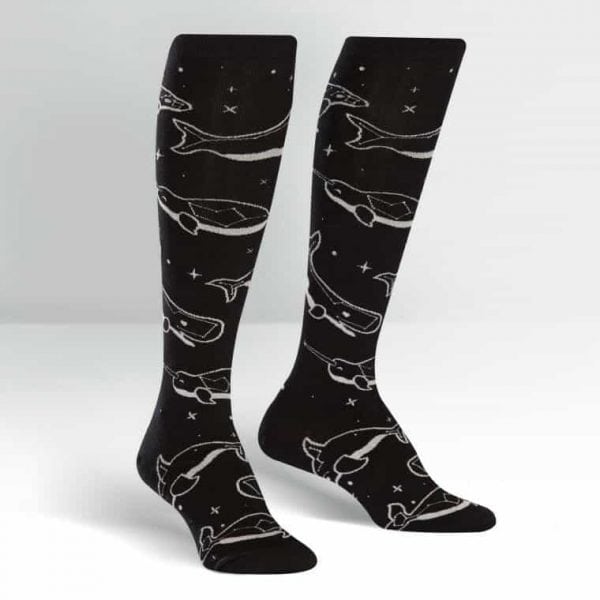 Knästrumpor Stellar Whales 4