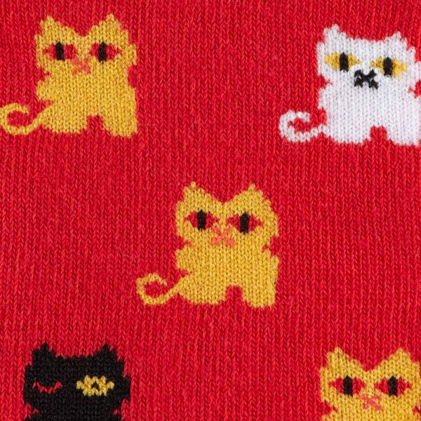 Barnstrumpor Winking Cat 7-10 år 4
