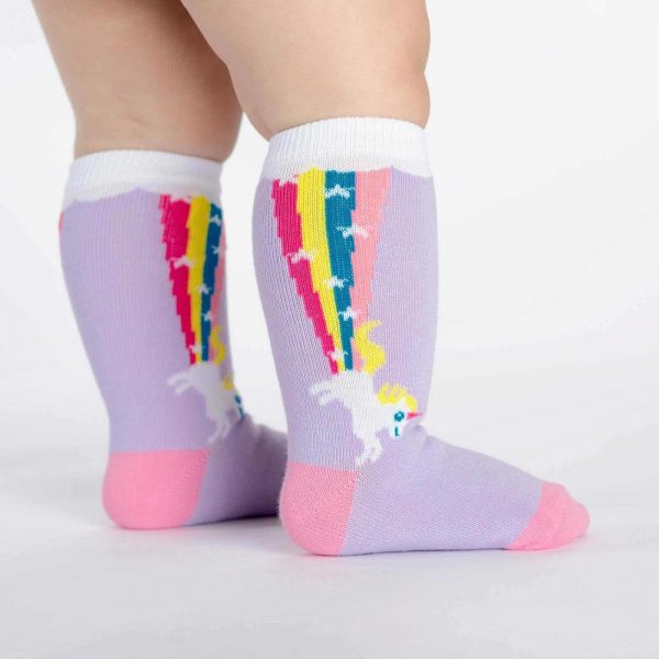 Knästrumpor Rainbow Blast 1-2 år